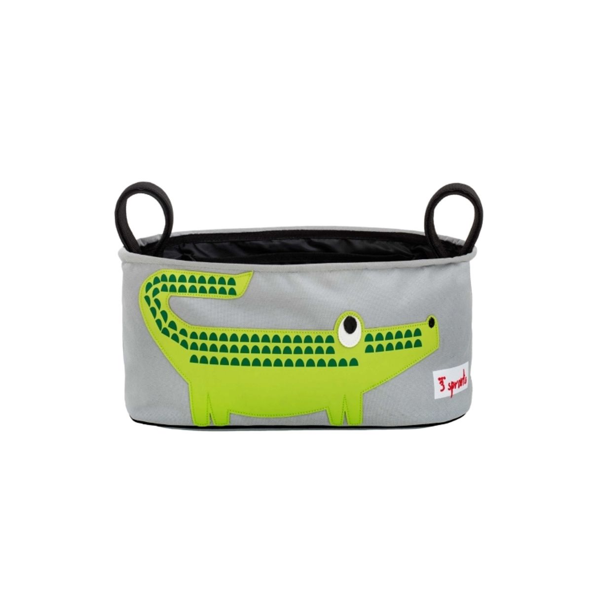 3 Sprouts Opbevaringskurv Til Klap- Og Barnevogn (Stroller Organizer), Krokodille