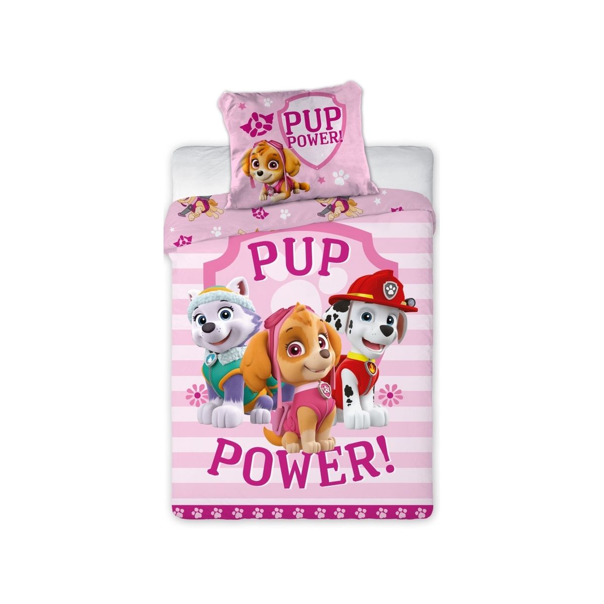 Paw Patrol Junior Sengetøj 100X135 Cm - 100 Procent Bomuld