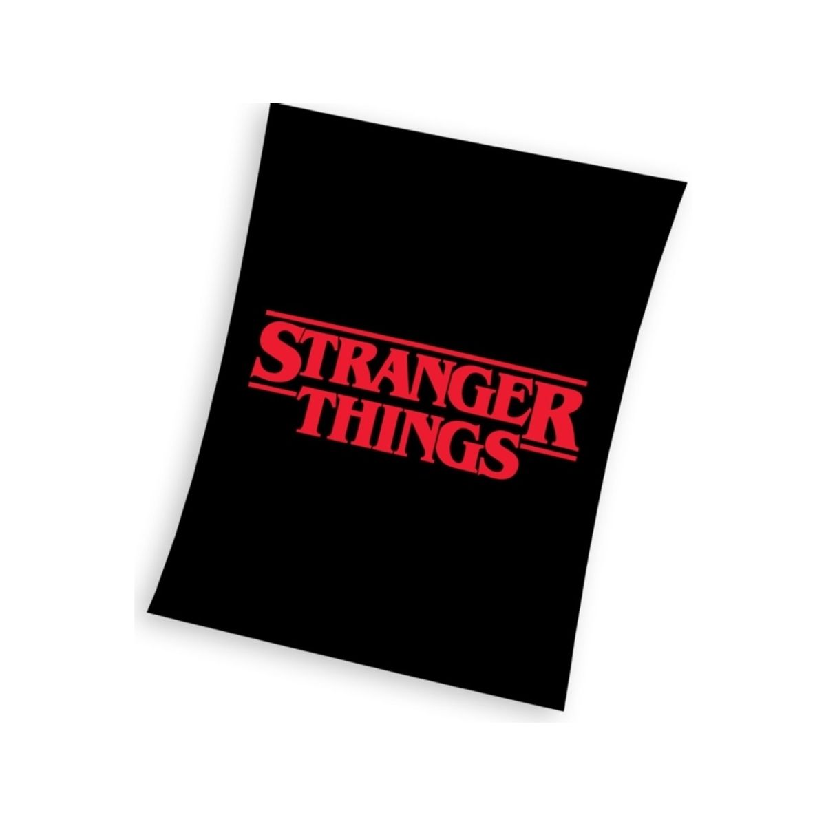 Stranger Things Coral Fleece Tæppe - 130 X 170 Cm