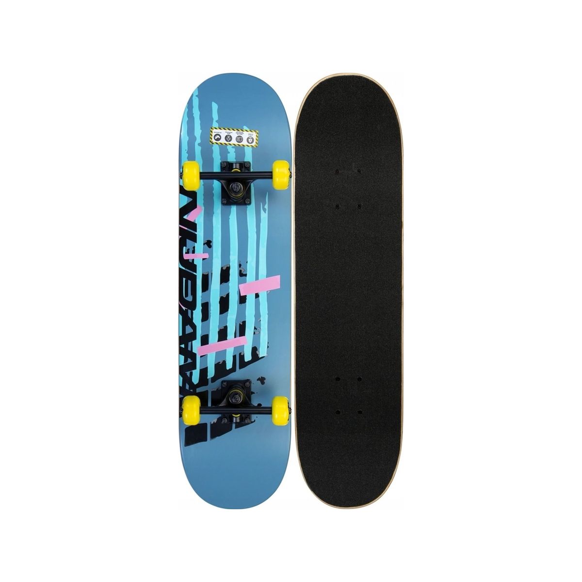 Nijdam Riedlent Skateboard Nijdam Game Changer N31bb01 Blå/Sort