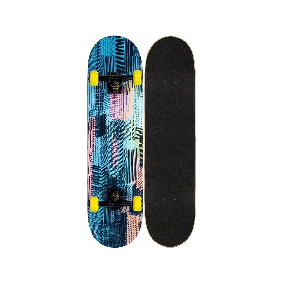 Skateboard Nijdam Riedlent Nijdam Neon Chevron N31bc01 Blå/Sort