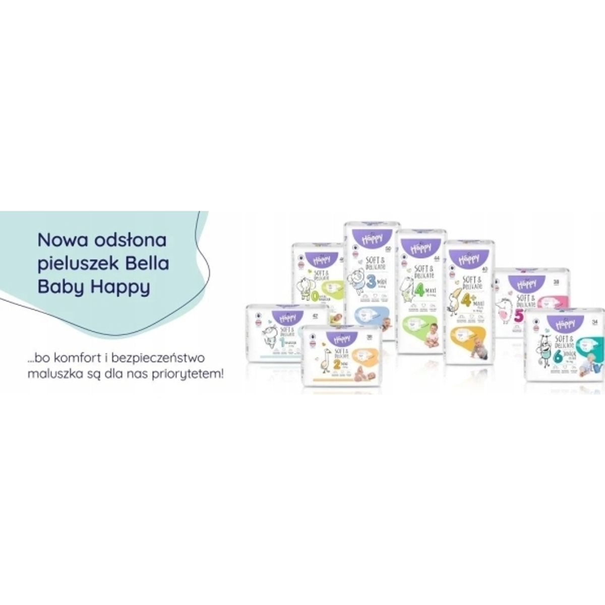 Happy Pieluchy Happy Maxi Plus (9-15Kg) Diapers 56Pcs, Size 4+ New, Bb-054-Lx56-W01