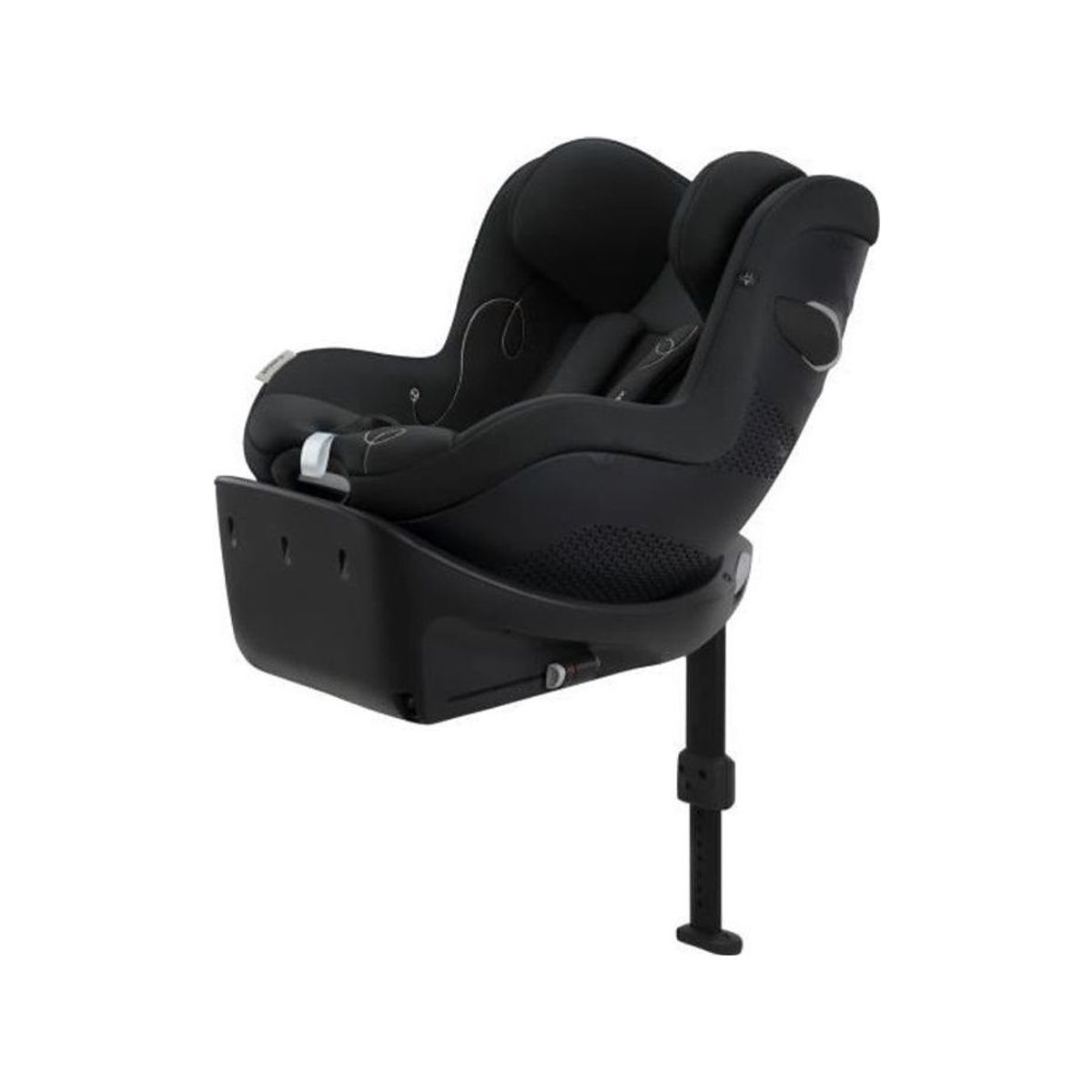 Cybex Cybex Sirona Gi I-Size Autostol Moon Black | Sort 522001637