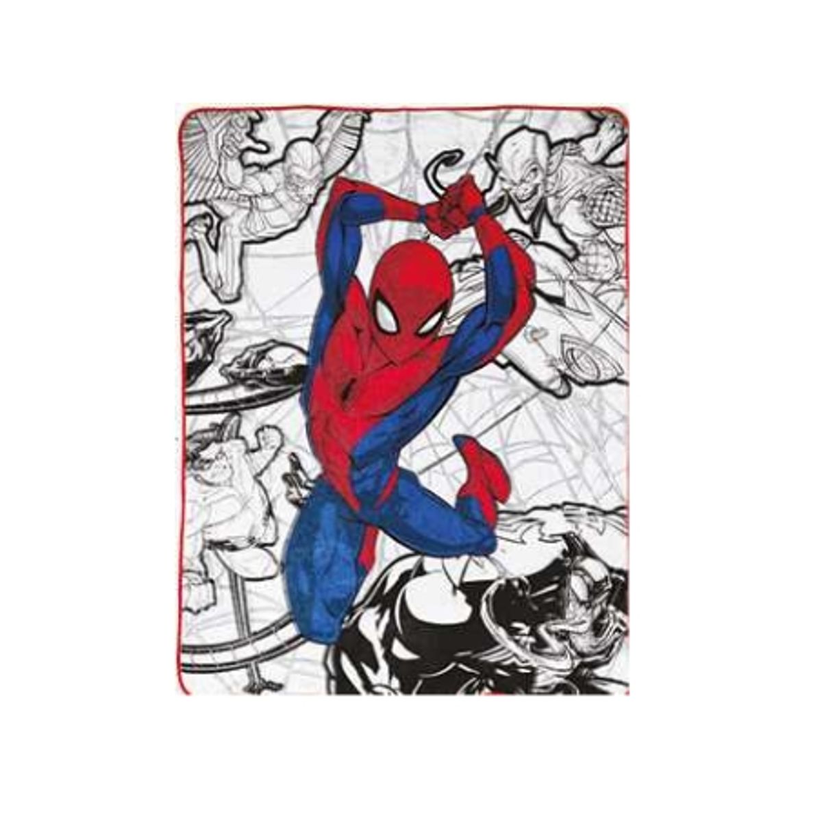 Spiderman Fleece Tæppe - 130 X 170 Cm