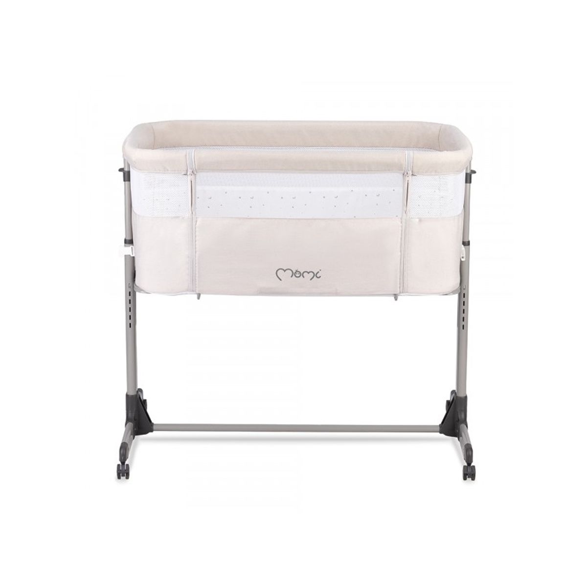 Revo Travel Crib With Headboard Beige