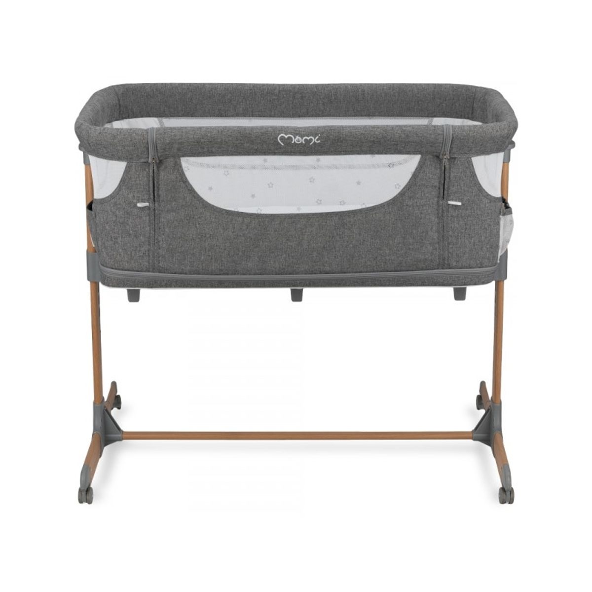 Smart Bed Travel Crib Gray