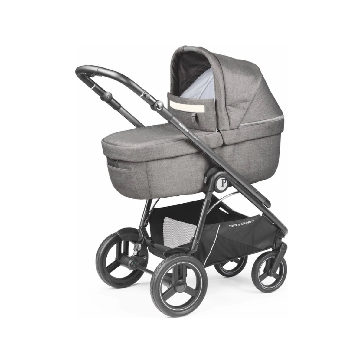 Wózek Peg Perego Peg Perego Klapvogn Veloce Tc, City Grey, Ip290000ba53pl00