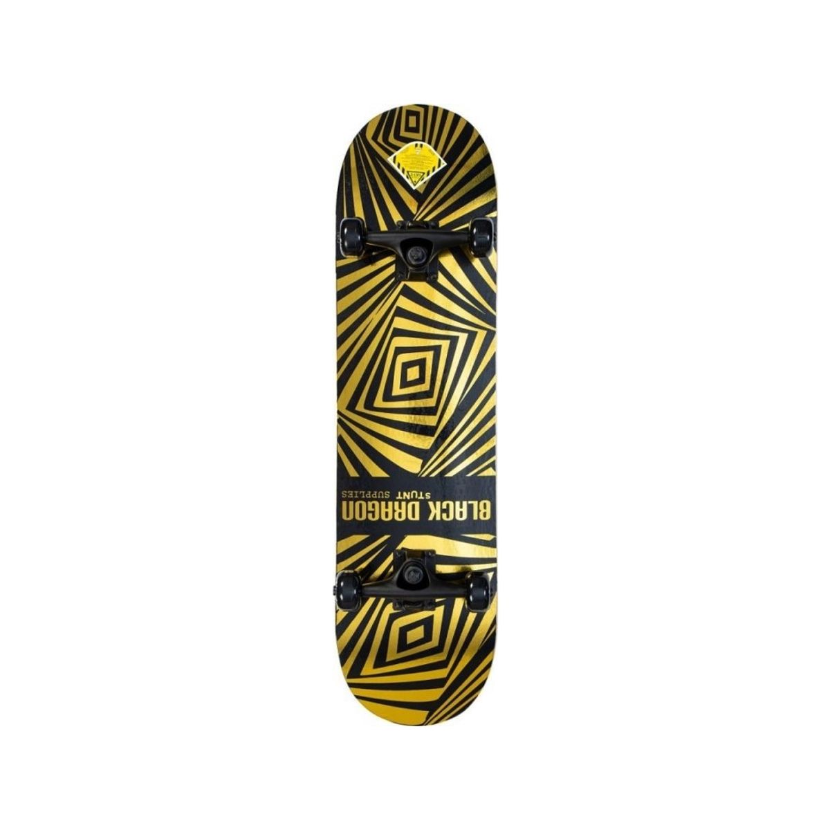 Skateboard Black Dragon Prism Blox 6293 Gold/Black