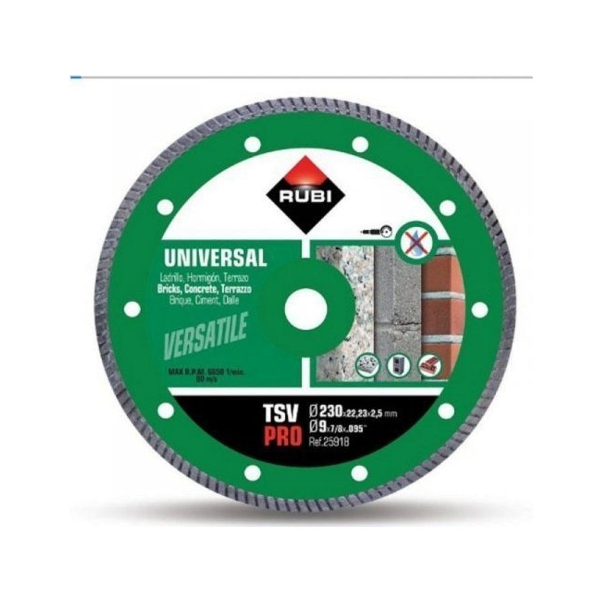 Diamond Blade Tsv 230 Pro Turbo Dry