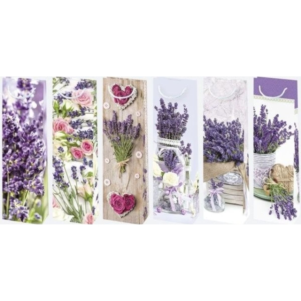 Pol-Mak Dekorativ Taske T12 A'10 120X400x90 Lak. Zest 44 Blomster - Lavendel Pol-Mak