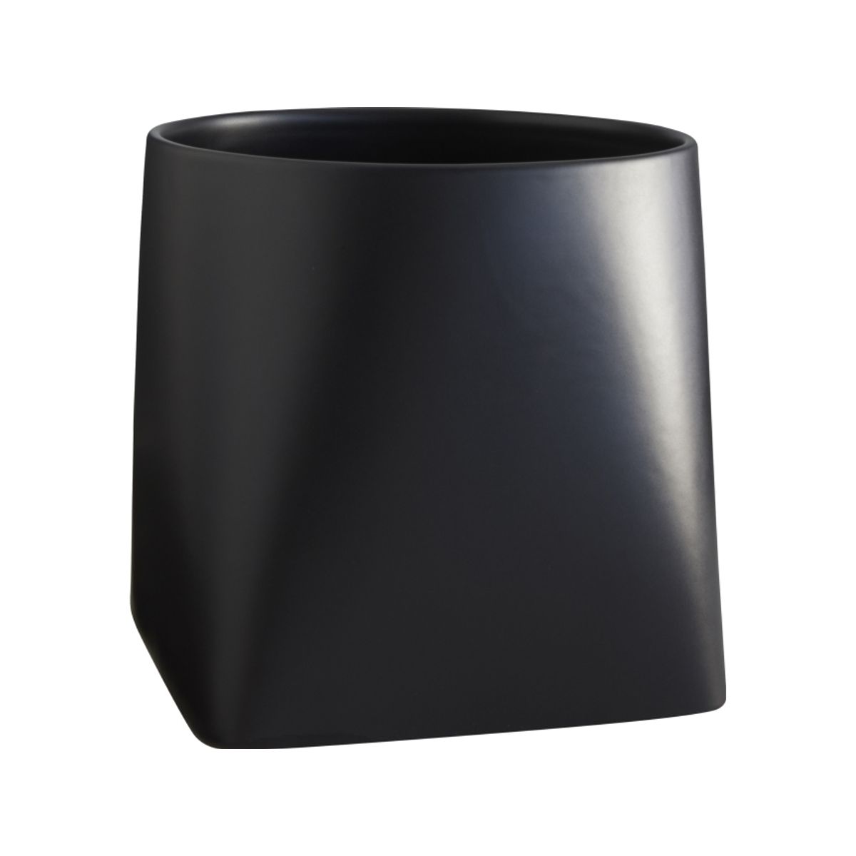 Markslöjd Somma Ceramic Pot, Medium, Black