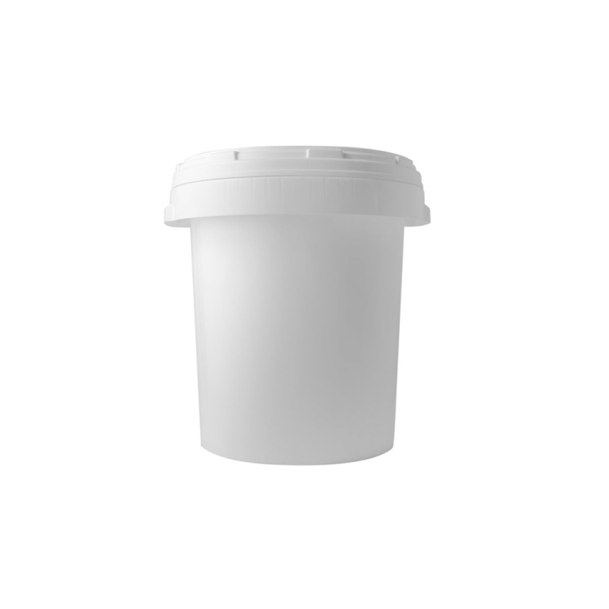 Okko Bucket Plastic Food With Cover 52L White