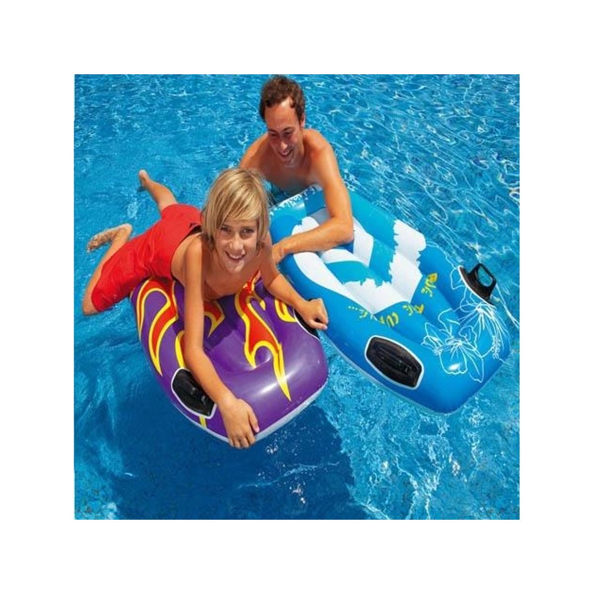 Intex Joy Rider 112 X 62 Cm - 2 Varianter