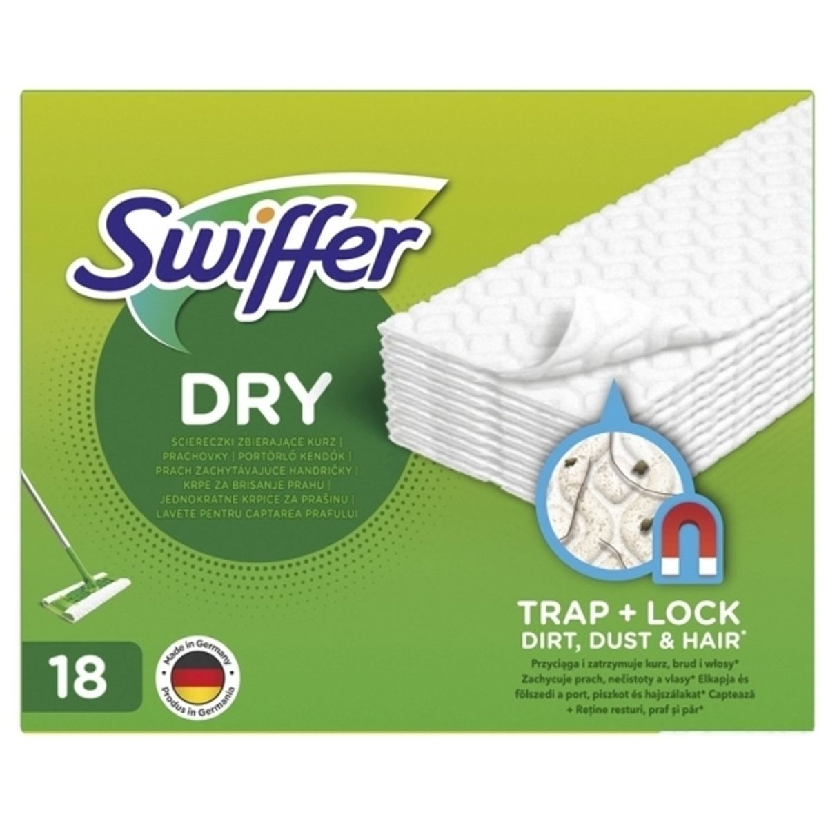 Sweeper Refills Swiffer Dry 18Pcs