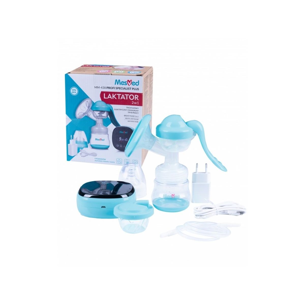 Mesmed Breast Pump Mm-438 Profi Specialist Plus 2In1