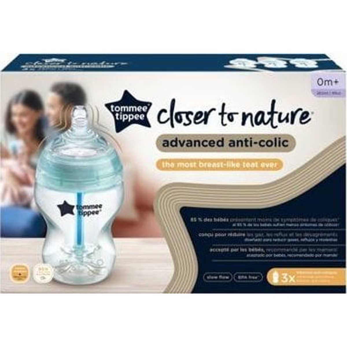 Tommee Tippee Advanced Anti-Colic 3*260 Flaske