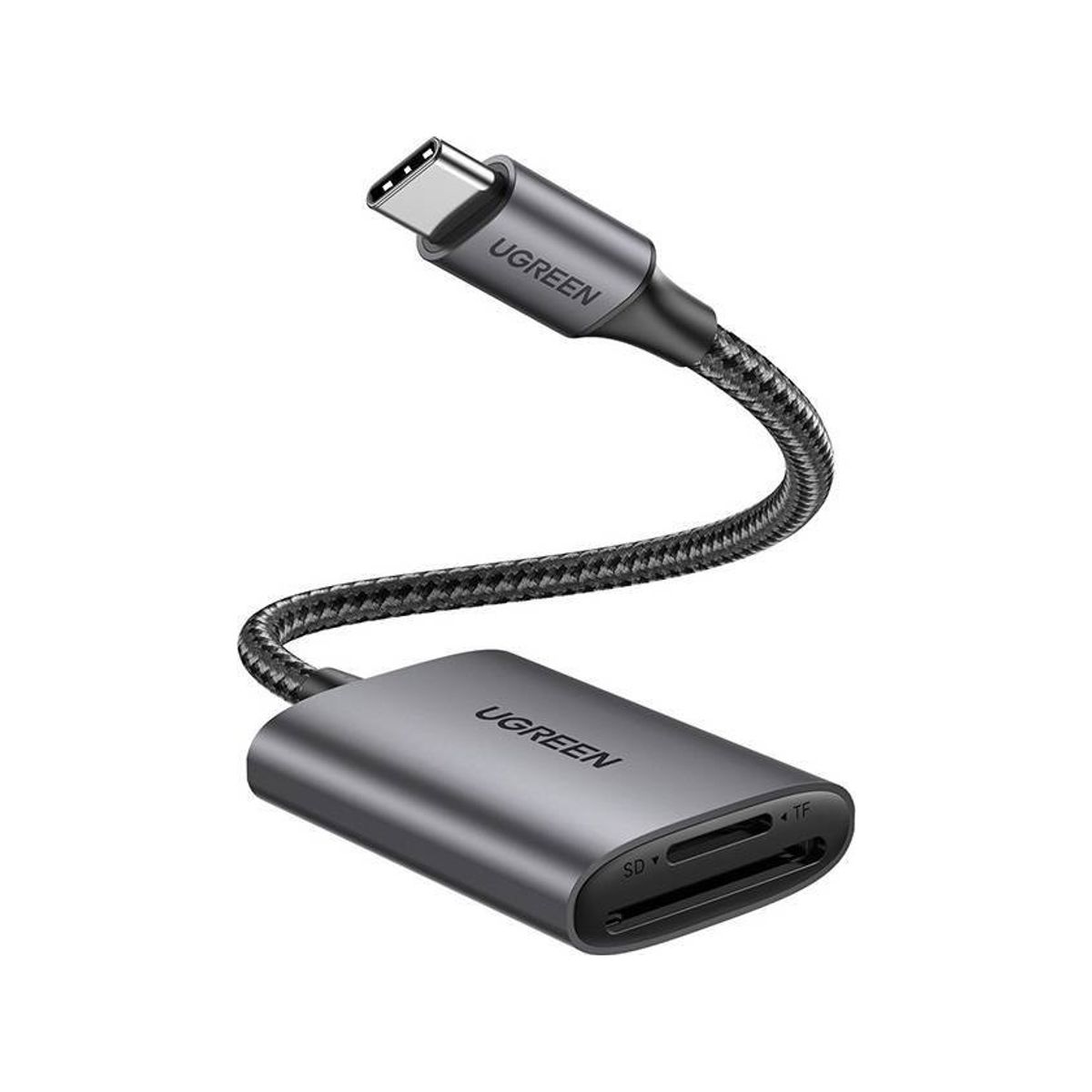 Ugreen Usb-C-Kortlæser, Ugreen Cm401 (Grå)