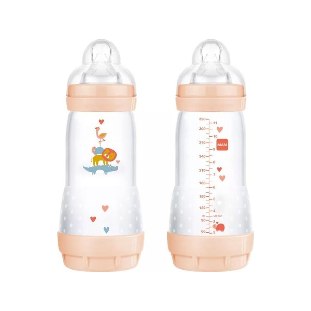 Mam 831836 Easy Start Antikolikflaske 320 Ml Better Together Baby Girl