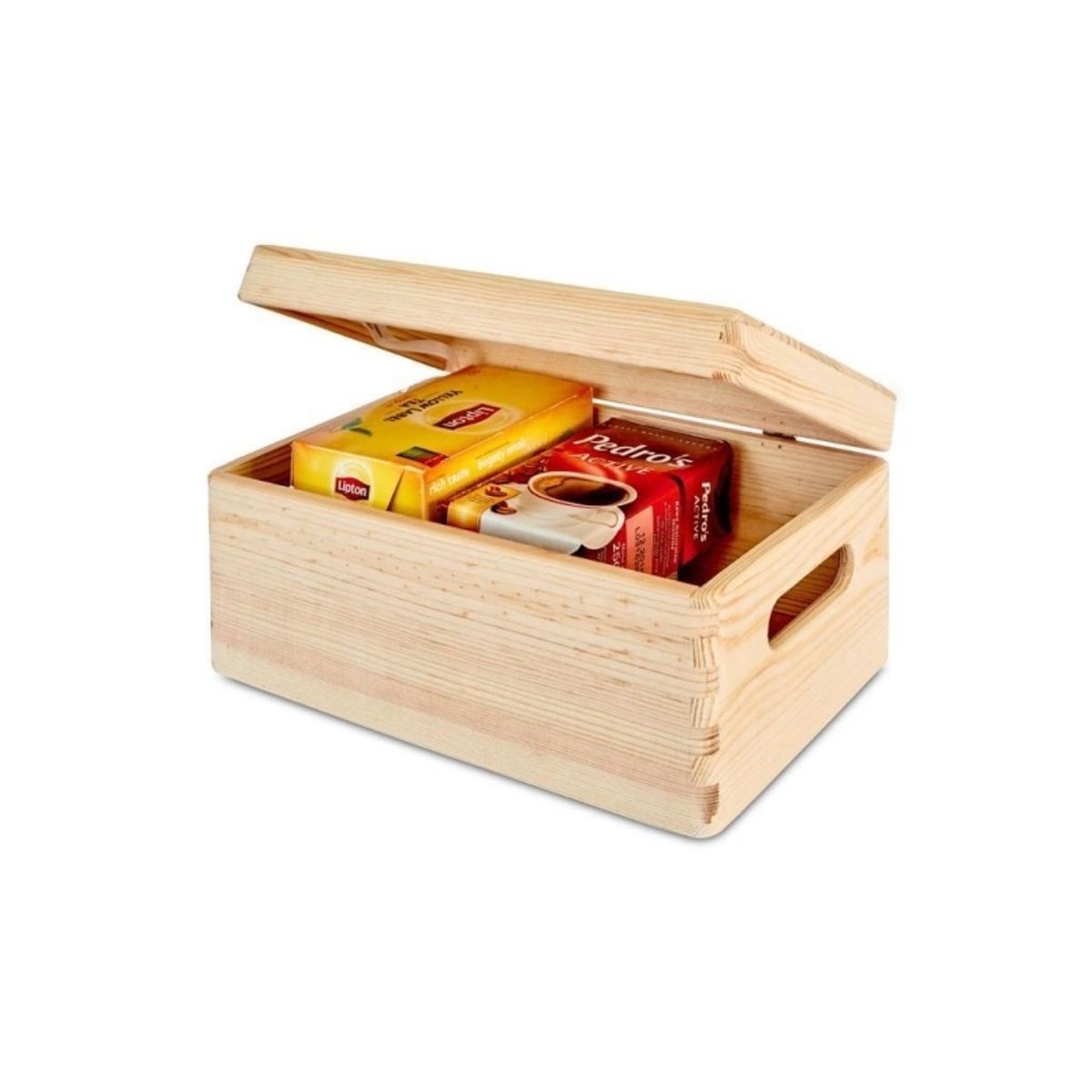 Domoletti Wooden Box With Lid 315000 30X20x13.5Cm