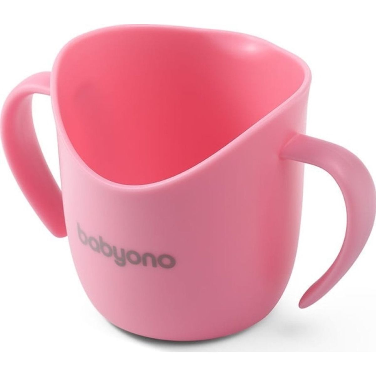 Babyono Træningskop Til At Lære At Drikke Ergonomisk Flow Pink Babyono