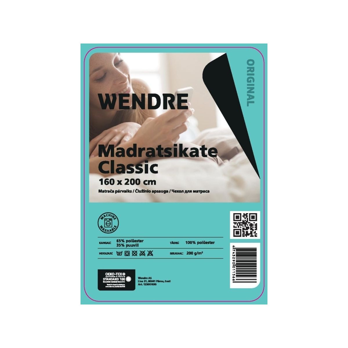 Sigma Wendre Madrasbeskytter Classic, 160X200 Cm