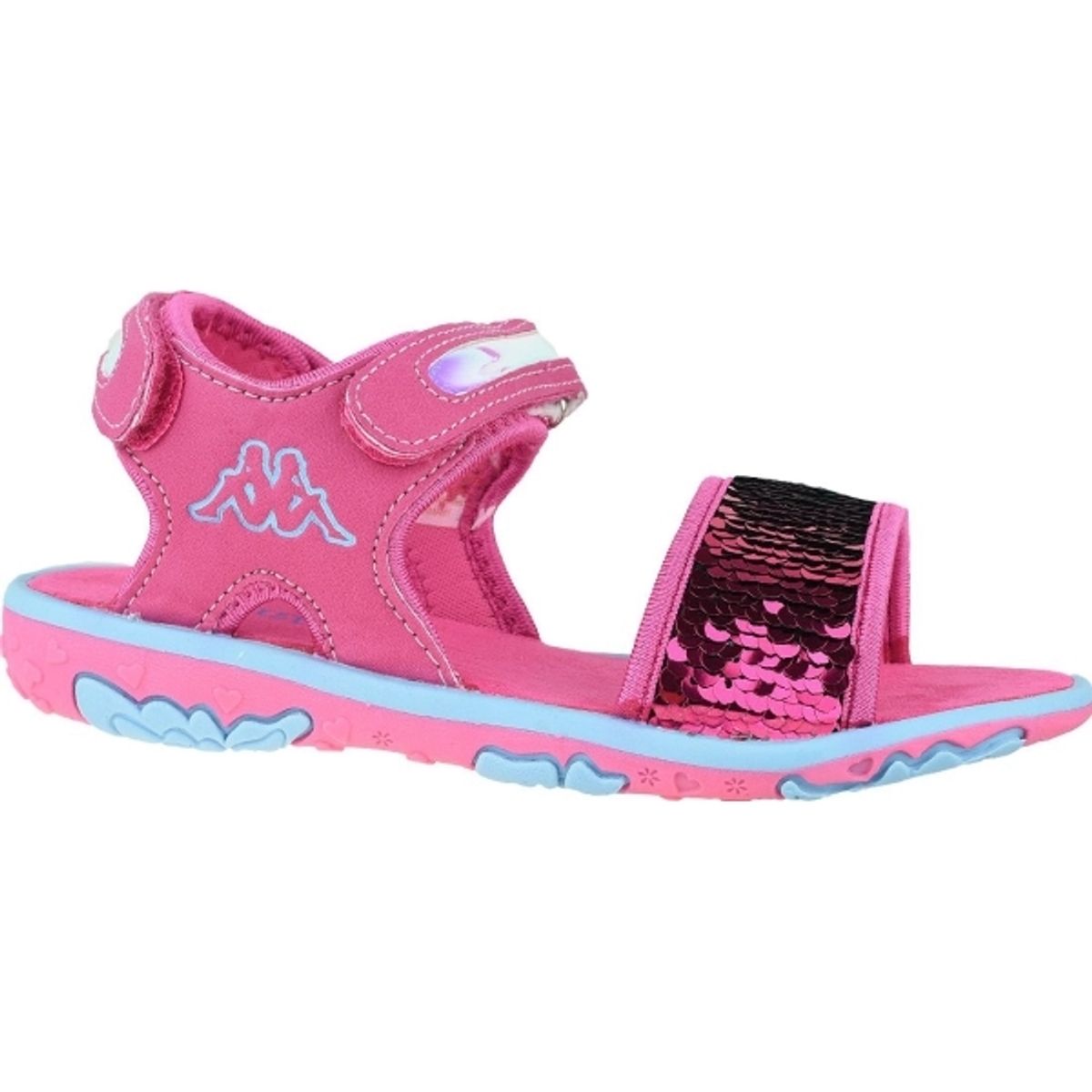 Sandaler Til Børn Kappa Seaqueen K Footwear Kids Pink-Blå 260767K 2260