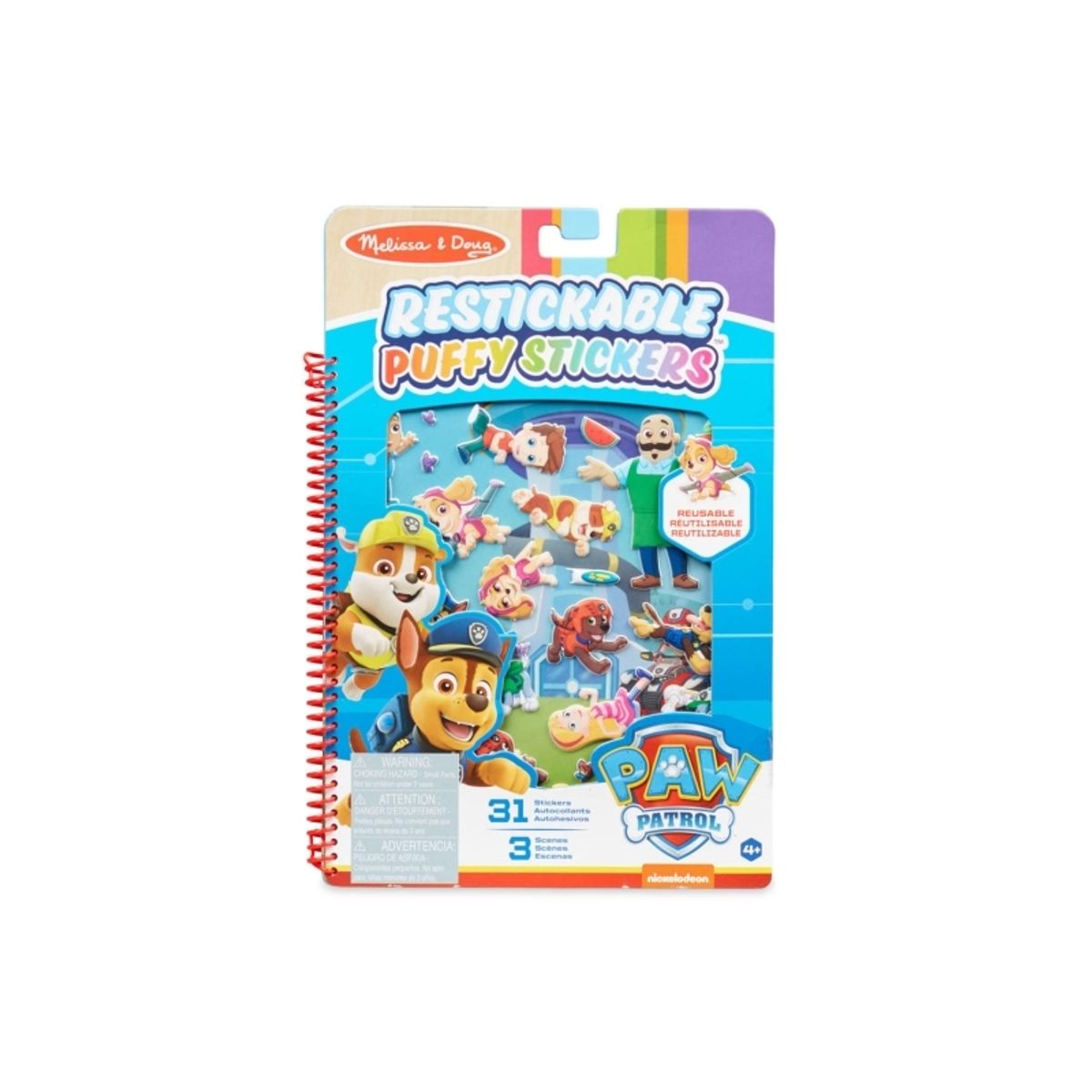 Melissa & Doug 33256, 31 Stk, 4 År, Paw Patrol, Flerfarvet