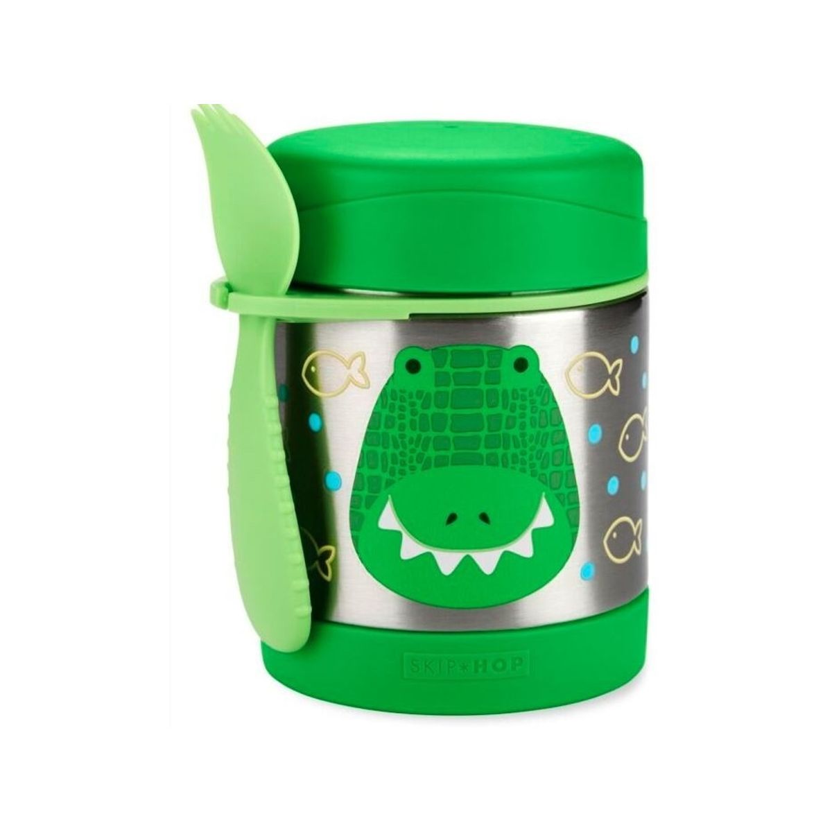 Skip Hop Food Jar Zoo, 3M+, 325Ml, Crocodile, 9M931410