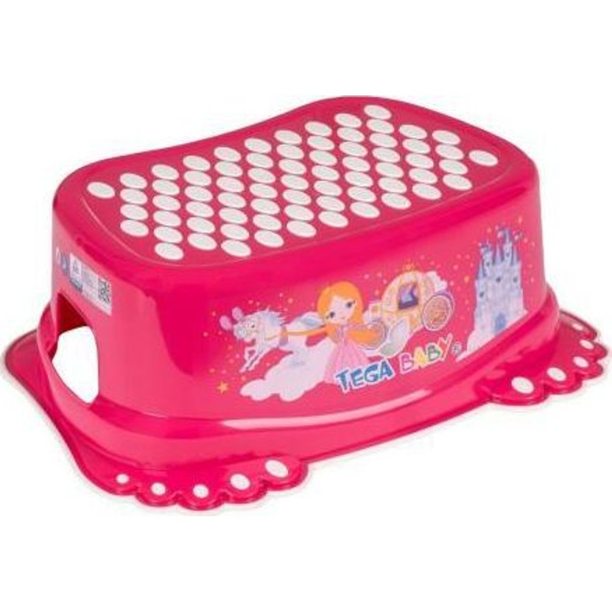 Tega Baby Princess Fodskammel Lyserød Lp-006-123