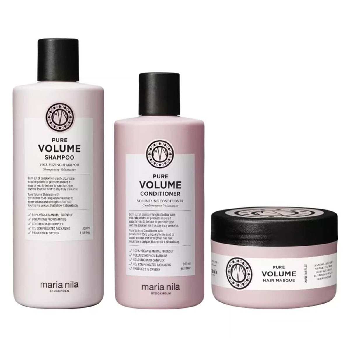 Maria Nila Pure Volume Trio 350+300ml+250ml