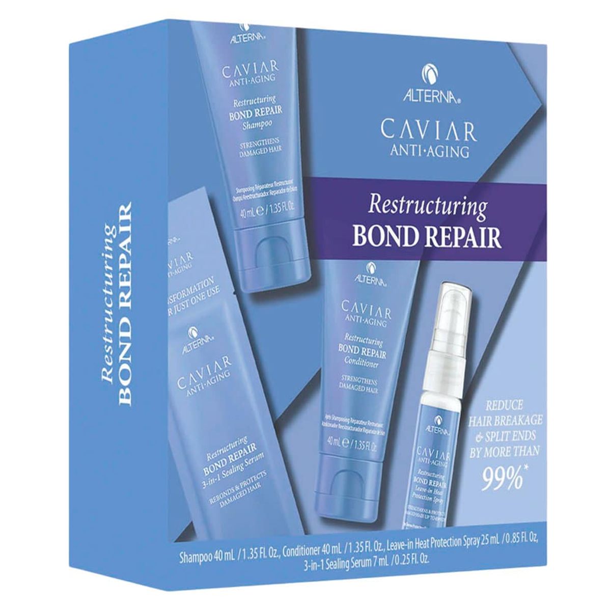 Alterna Caviar Anti-Aging Bond Repair Trial Kit