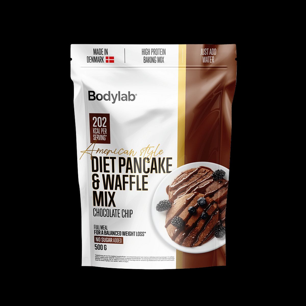 Diet Pancake & Waffle Mix (500 g) - Chocolate Chip