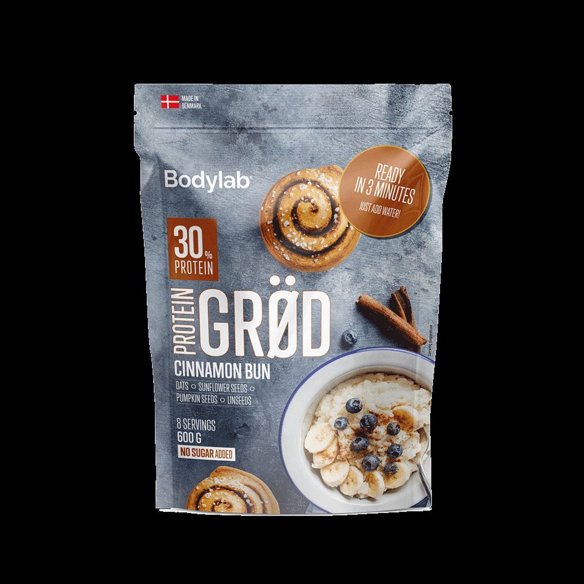 Protein Grød (600 g) - Cinnamon Bun