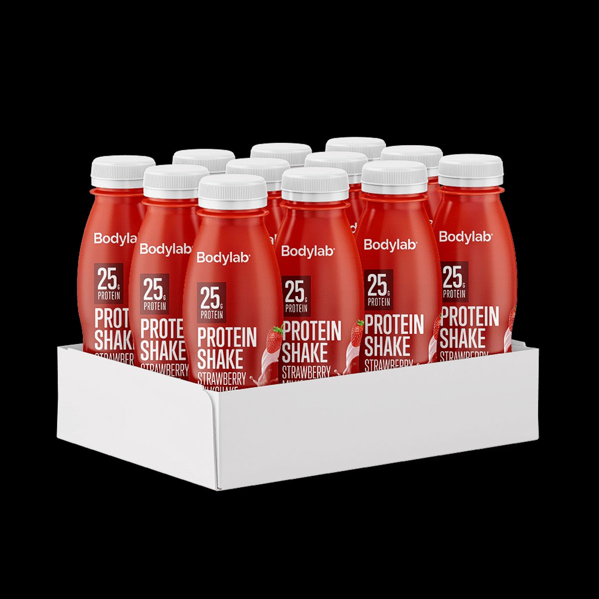 Protein Shake (12 x 330 ml) - Strawberry Milkshake