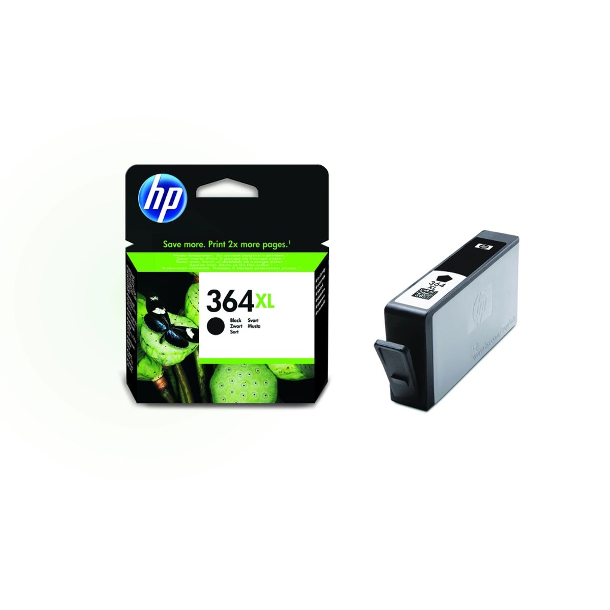 HP 364 xl black ink cartridge printerpatron