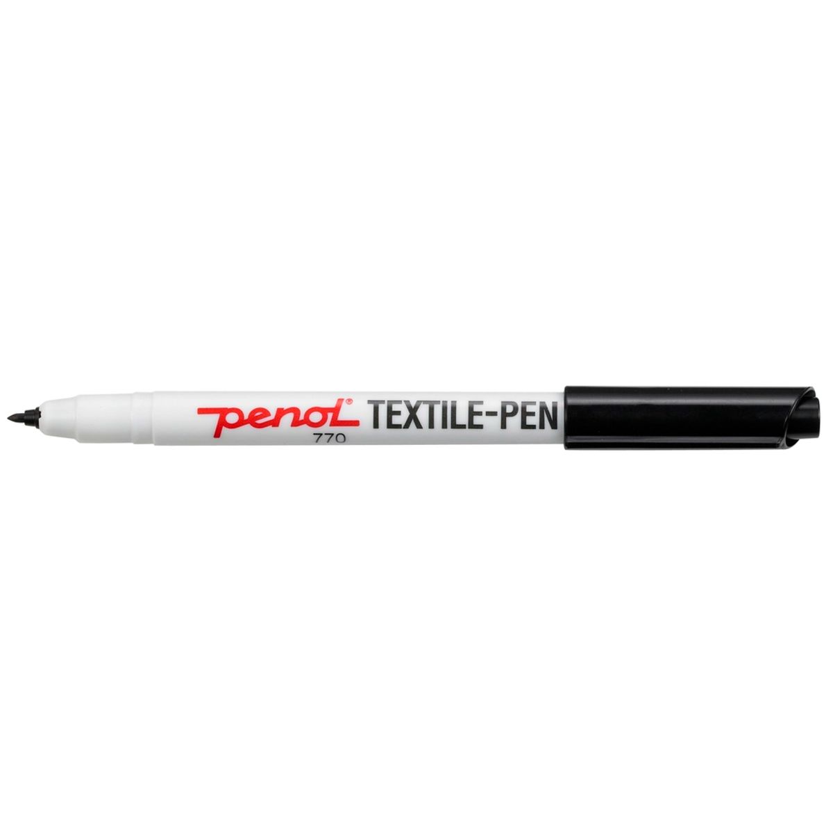 Marker Penol 770 tekstil 1,0mm sort