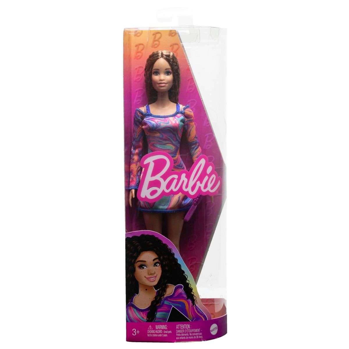 Barbie Fashionista Rainbow Marble Swirl