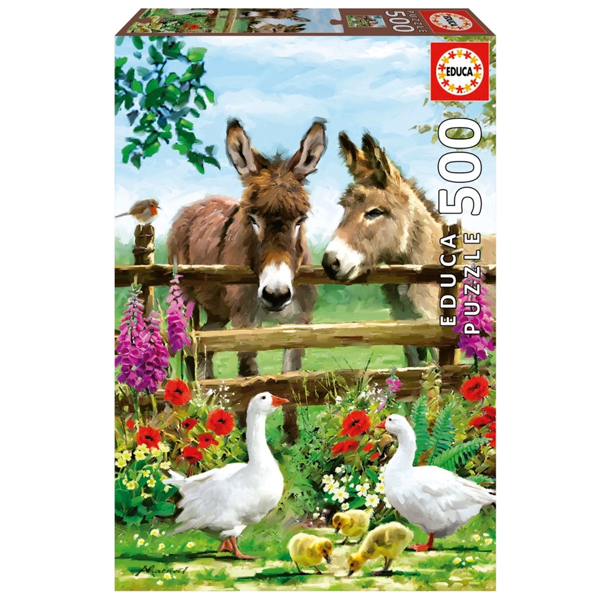 Puslespil Donkeys 500 brikker