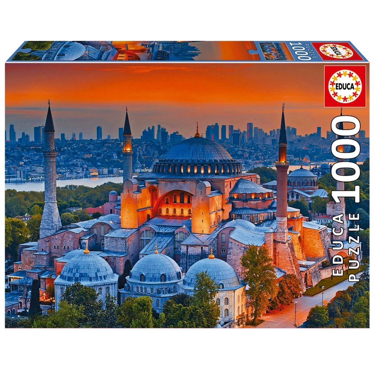 Puslespil Blue Mosque Istanbul 1000 brikker