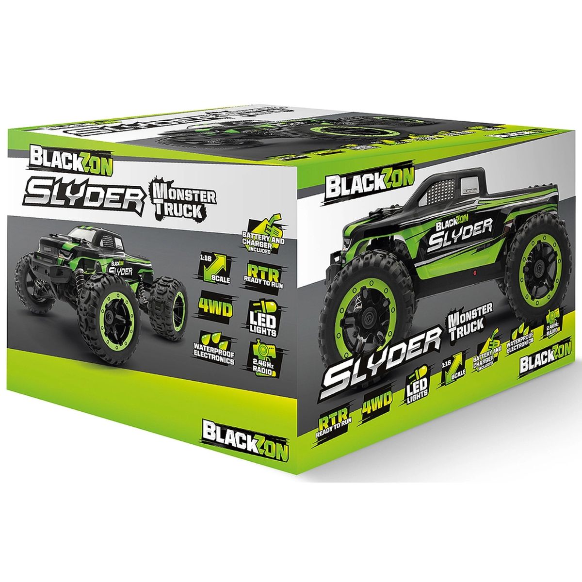 Fjernstyret Slyder Monster Truck