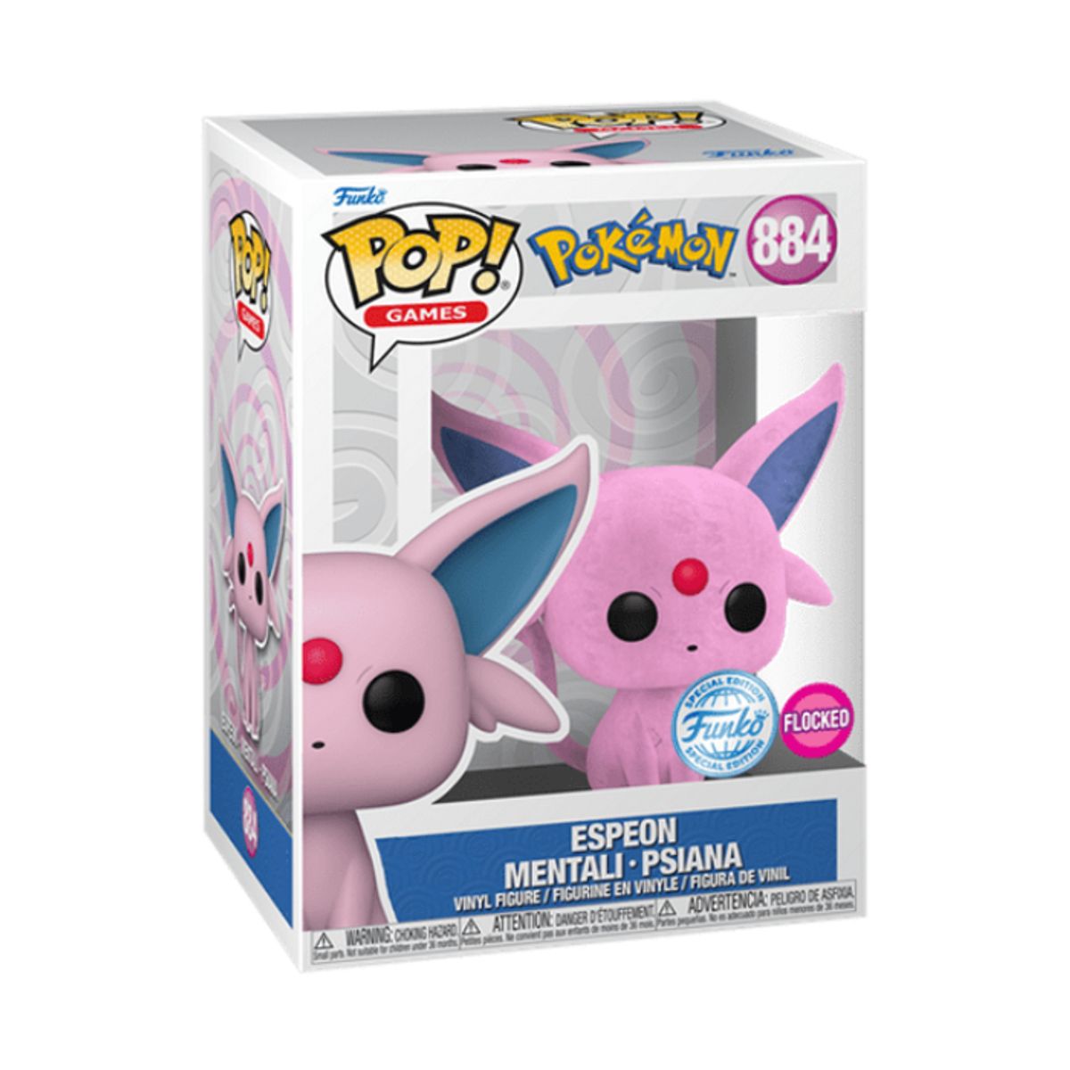 Funko! POP Flocked Excl Pokemon Espeon