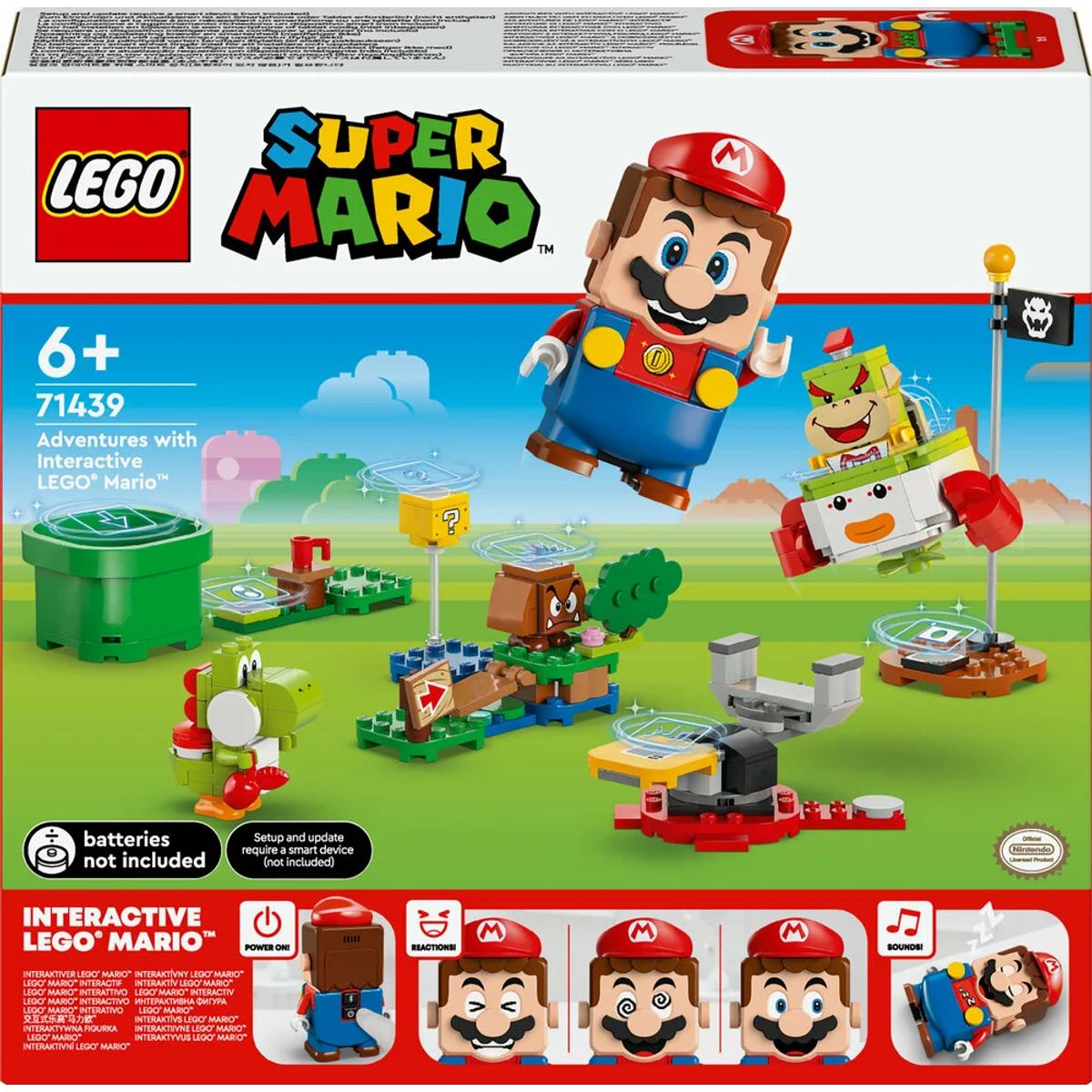 71439 LEGO Super Mario Eventyr med interaktiv LEGO ® Marioâ¢