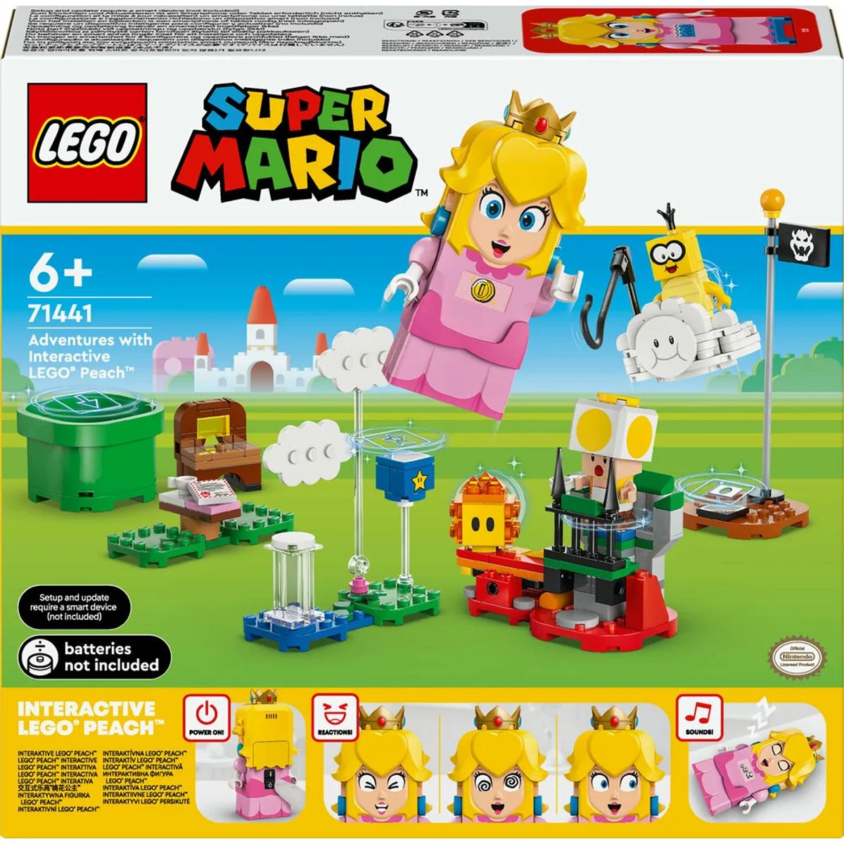 71441 LEGO Super Mario Eventyr med interaktiv LEGO ® Peachâ¢