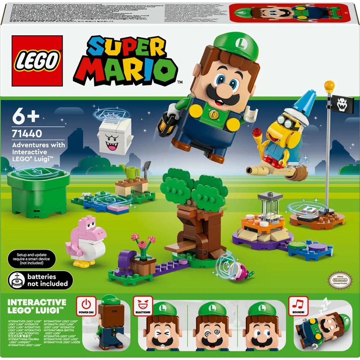 71440 LEGO Super Mario Eventyr med interaktiv LEGO ® Luigiâ¢