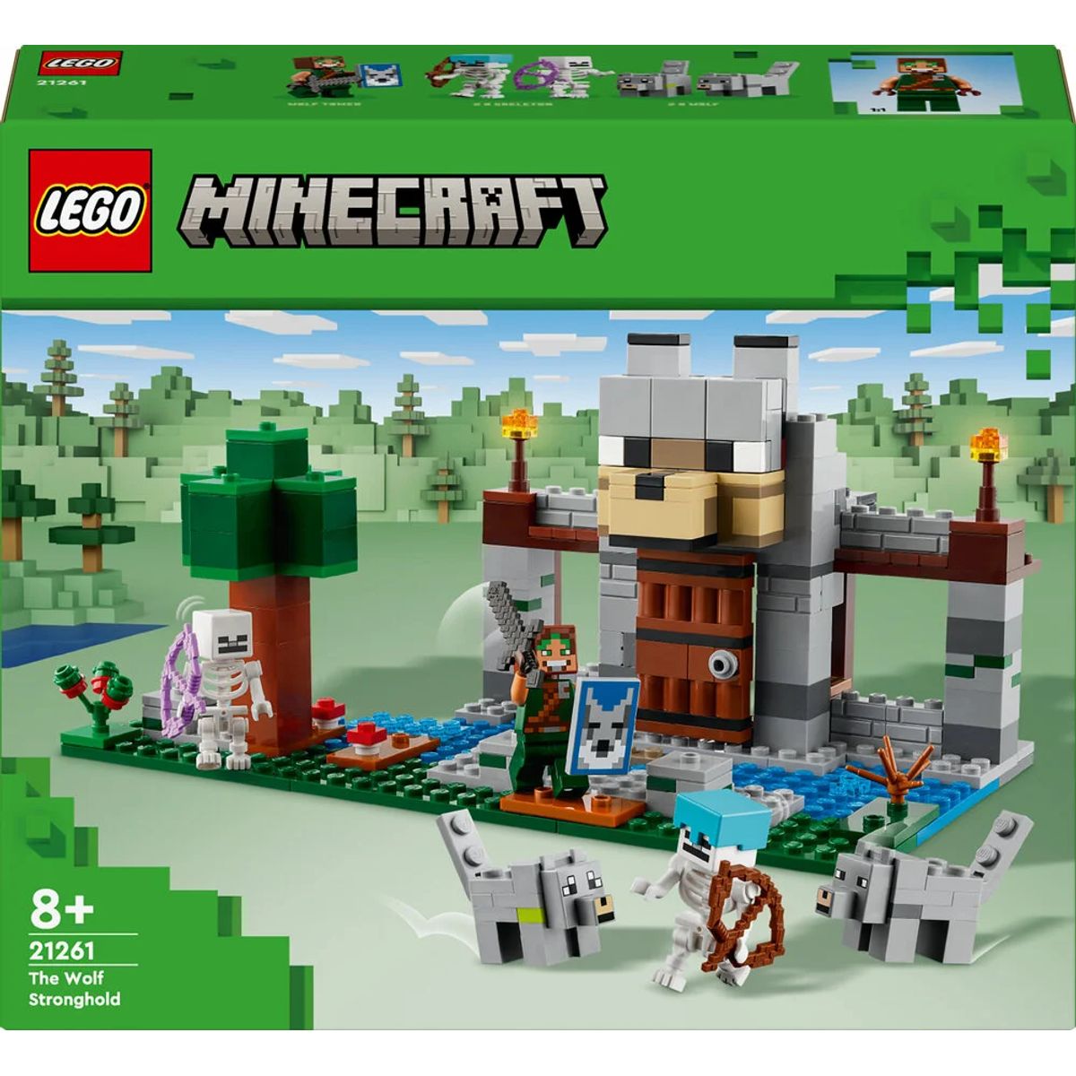 21261 LEGO Minecraft Ulvehøjborgen