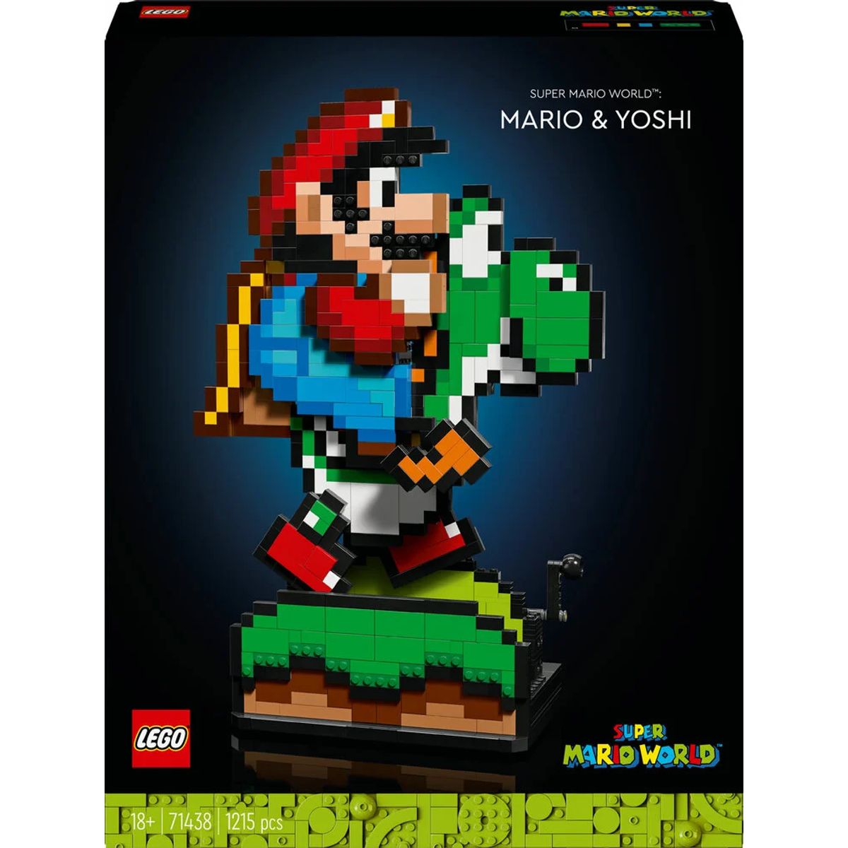 71438 LEGO Super Mario Worldâ¢: Mario og Yoshi