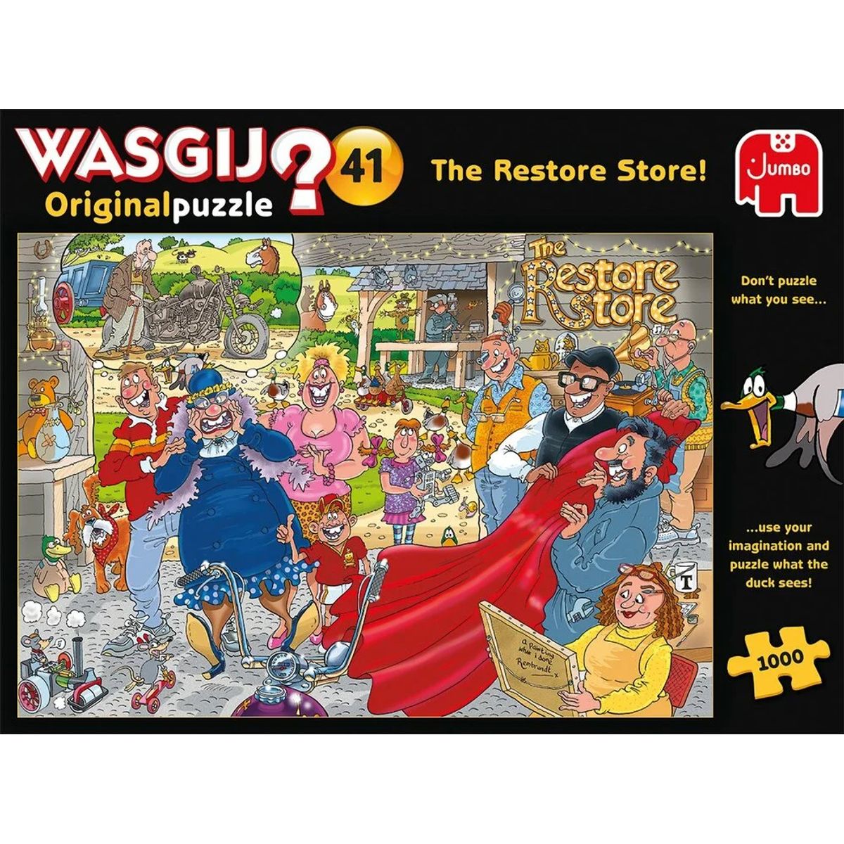 Wasgij Original 41 The Restore Store! 1000 brikker