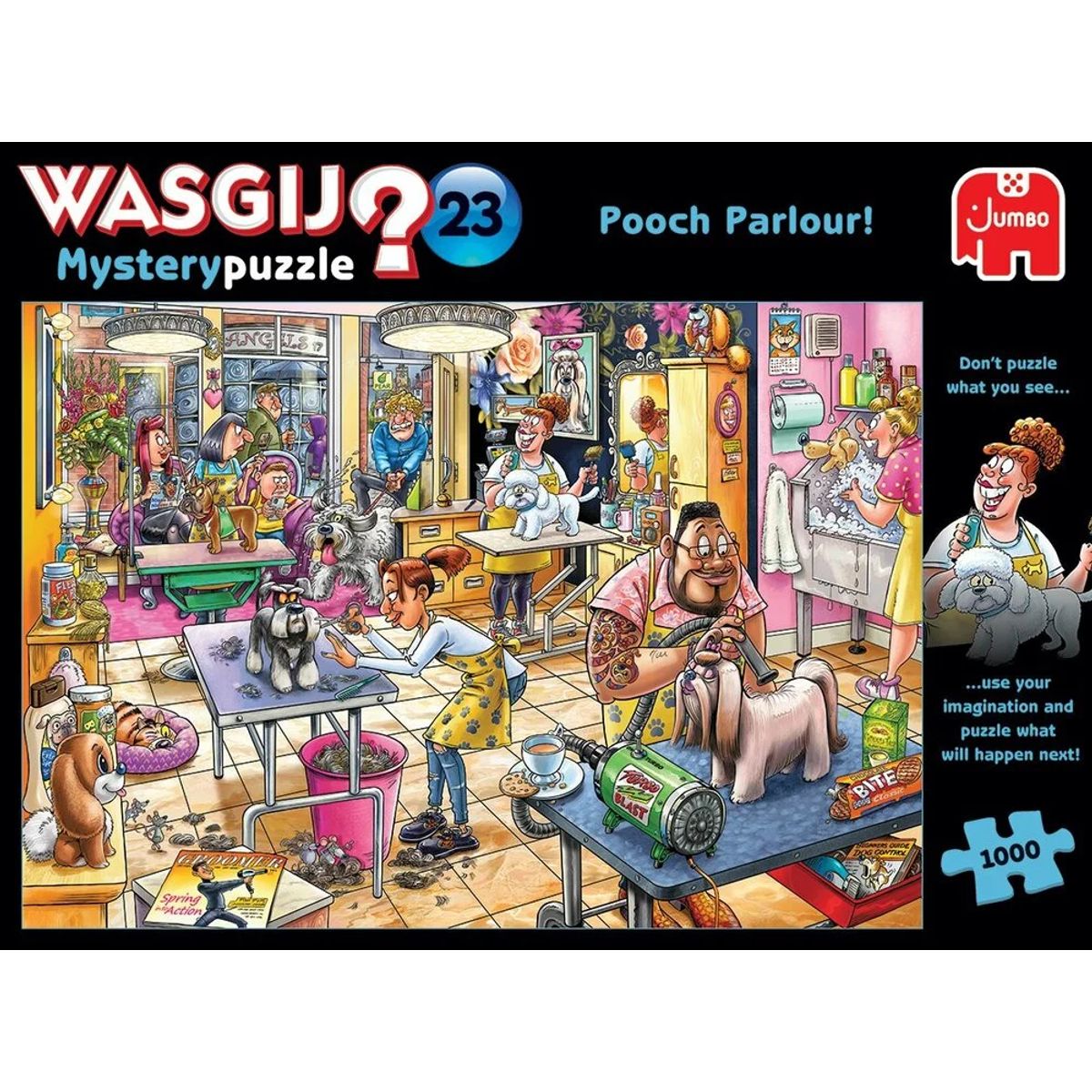 Wasgij Mystery 23 Pooch Parlour! 1000 brikker