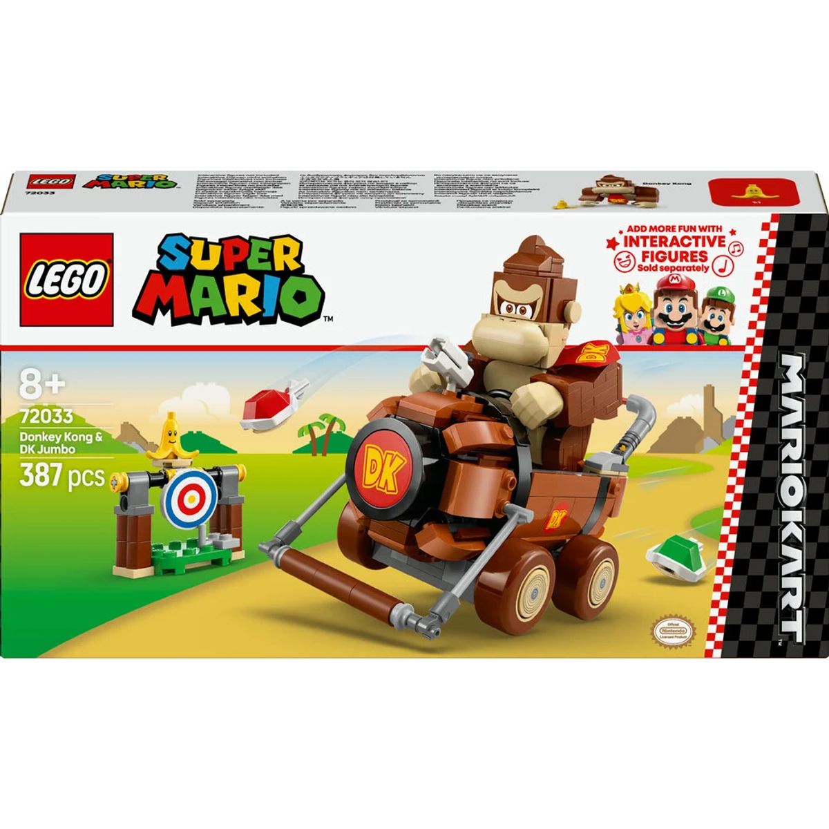 72033 LEGO Super Mario Mario Kartâ¢ - Donkey Kong og DK Jumbo