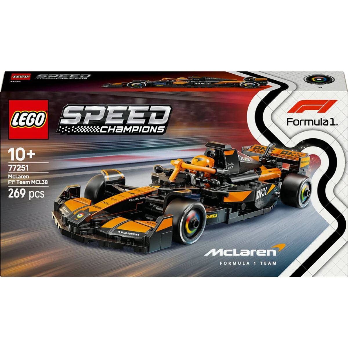 77251 LEGO Speed Champions McLaren F1 ® Team MCL38-racerbil